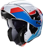 CABERG-CASCO HORUS SCOUT WHITE MET/RE/BLU/LIG BLU - SECURTEX MOTOR S.L (t/a MaximoMoto)