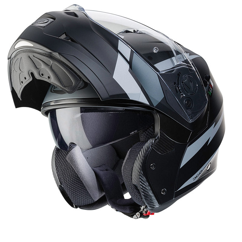 CABERG-CASCO DUKE 2 KITO MATT/BLACK/ANTRACITE - SECURTEX MOTOR S.L (t/a MaximoMoto)
