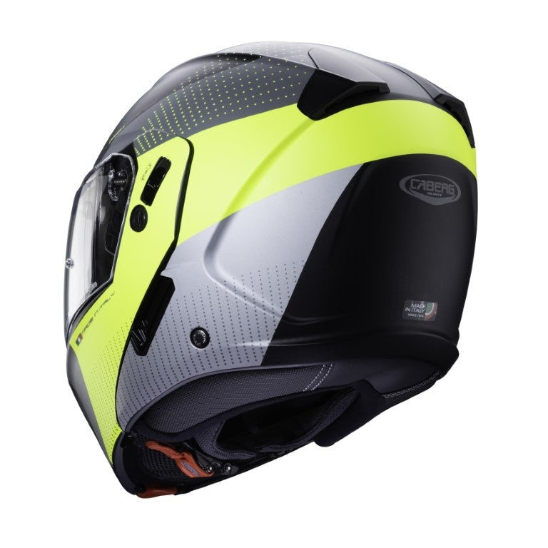 CABERG-CASCO HORUS SCOUT MATT BLAC/RED FLUO/ANTHRA/SILV - SECURTEX MOTOR S.L (t/a MaximoMoto)
