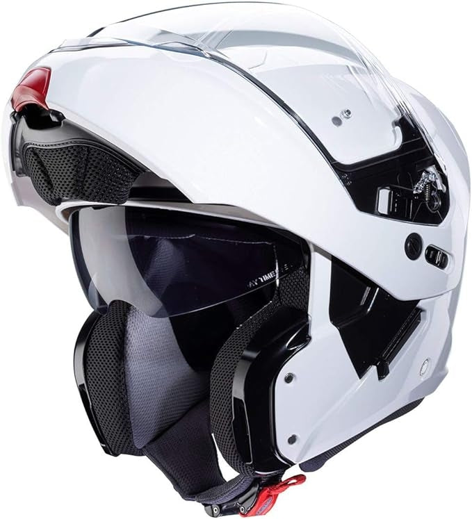 CABERG-CASCO HORUS WHITE METAL - SECURTEX MOTOR S.L (t/a MaximoMoto)