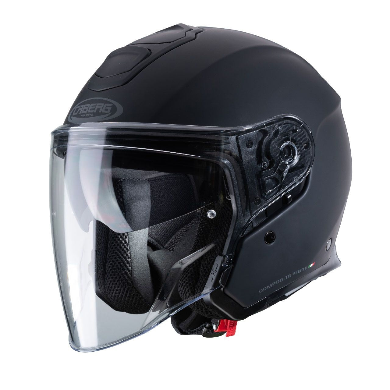 CABERG-CASCO FLYON MATT/BLACK - SECURTEX MOTOR S.L (t/a MaximoMoto)