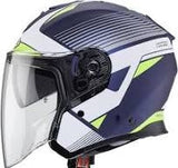 CABERG-CASCO FLYON RIO MATT BLUE YAMA/WHITE/YELLOW/SILVE - SECURTEX MOTOR S.L (t/a MaximoMoto)