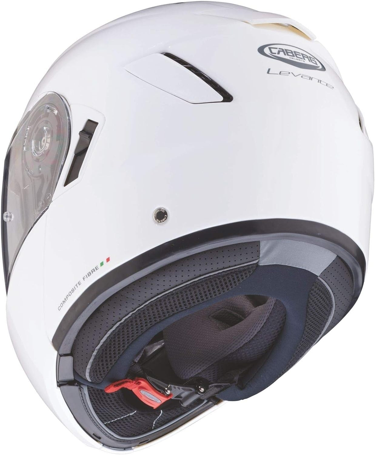 CABERG-CASCO LEVO METAL WHITE - SECURTEX MOTOR S.L (t/a MaximoMoto)