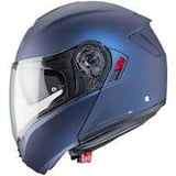 CABERG-Casco Levo Soportes Moto Ridding Modular MATE/AZUL/YAMA.