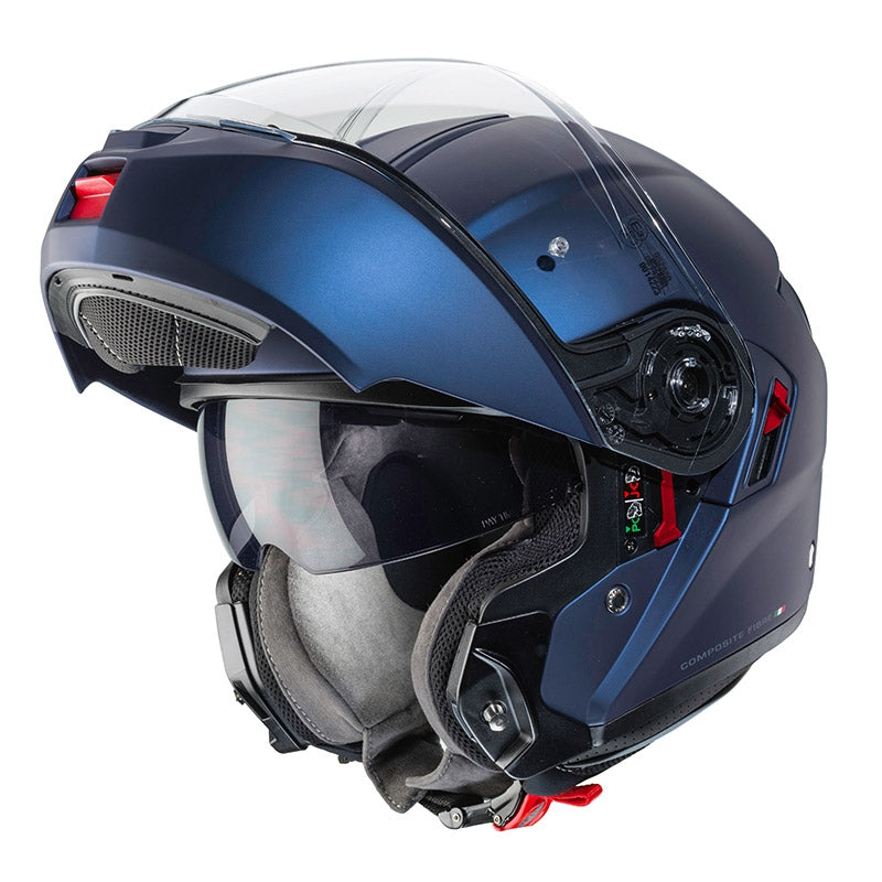 CABERG-CASCO LEVO MATT/BLUE/YAMA - SECURTEX MOTOR S.L (t/a MaximoMoto)