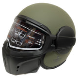 CABERG-CASCO GHOST MATT MILITARY GREEN - SECURTEX MOTOR S.L (t/a MaximoMoto)
