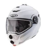 CABERG-CASCO DROID METAL/WHITE - SECURTEX MOTOR S.L (t/a MaximoMoto)