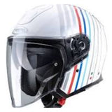 CABERG-CASCO FLYON BAKARI WHITE/SILVER/BMW - SECURTEX MOTOR S.L (t/a MaximoMoto)