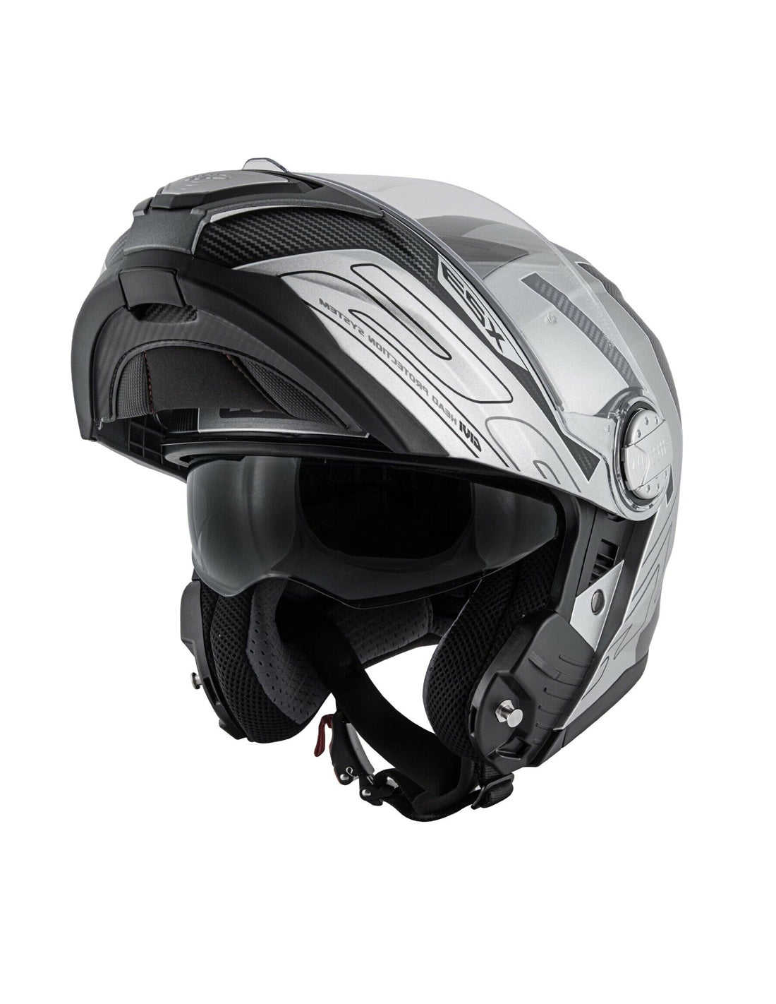GIVI CASCO MOD X23/SYDNEY C/PL.D/VIPER NEGRO-MT/PLATA - SECURTEX MOTOR S.L (t/a MaximoMoto)