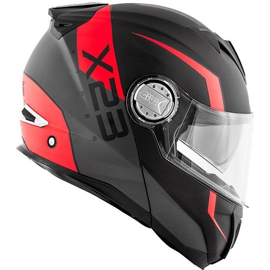 GIVI CASCO MOD X23/SYDNEY C/PL.D/VIPER NEGRO-MT/NARANJA - SECURTEX MOTOR S.L (t/a MaximoMoto)