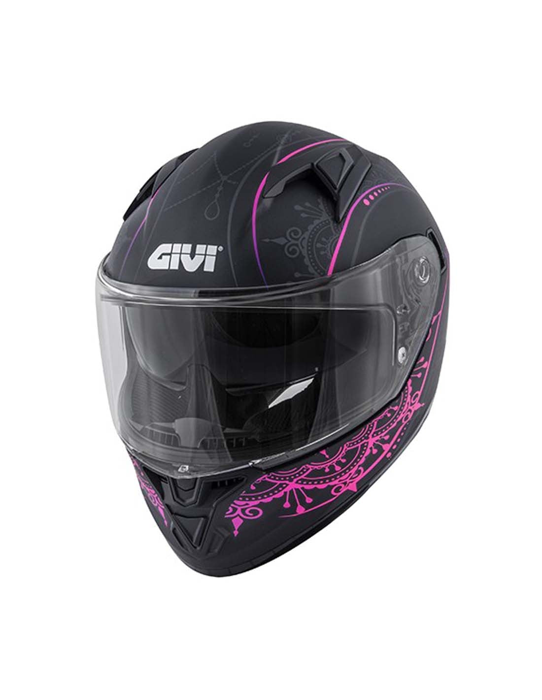 GIVI CASCO FULL 506/STOCCARDA.D/MENDHI-LADY NEGRO-MT/VER - SECURTEX MOTOR S.L (t/a MaximoMoto)