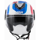 GIVI CASCO JET 124/FUTURE.D/BIG AZUL/ROJO - SECURTEX MOTOR S.L (t/a MaximoMoto)