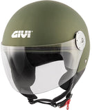 GIVI CASCO DJET 107/MINI-J.D/SOLID VERDE - SECURTEX MOTOR S.L (t/a MaximoMoto)