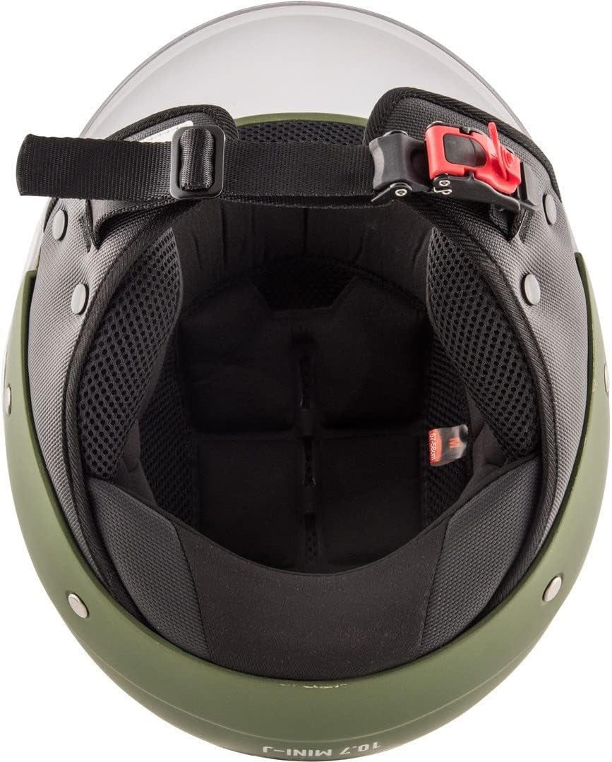 GIVI CASCO DJET 107/MINI-J.D/SOLID VERDE - SECURTEX MOTOR S.L (t/a MaximoMoto)
