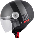 GIVI CASCO DJET 107/MINI-J.D/CONCEPT GRIS-MT/GRIS/RED - SECURTEX MOTOR S.L (t/a MaximoMoto)