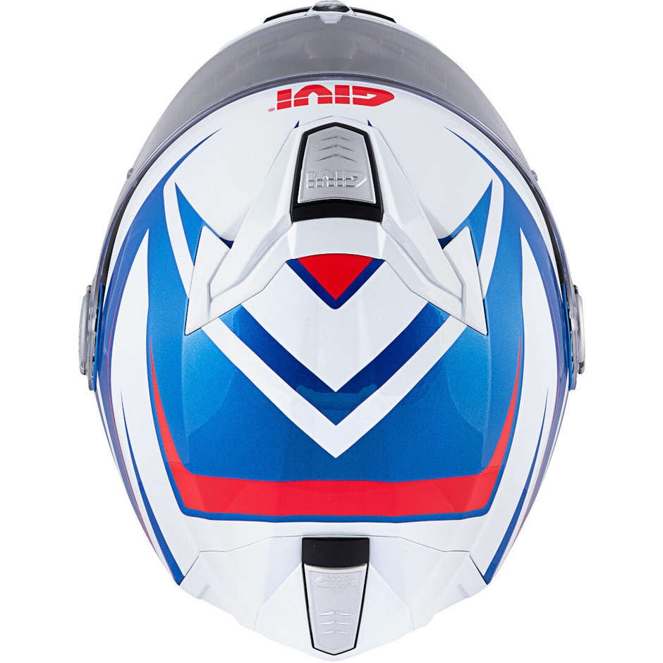 GIVI CASCO MOD X23/SYDNEY C/PL.D/POINTED BLANCO/AZUL/ROJO - SECURTEX MOTOR S.L (t/a MaximoMoto)