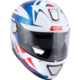 GIVI CASCO MOD X23/SYDNEY C/PL.D/POINTED BLANCO/AZUL/ROJO - SECURTEX MOTOR S.L (t/a MaximoMoto)