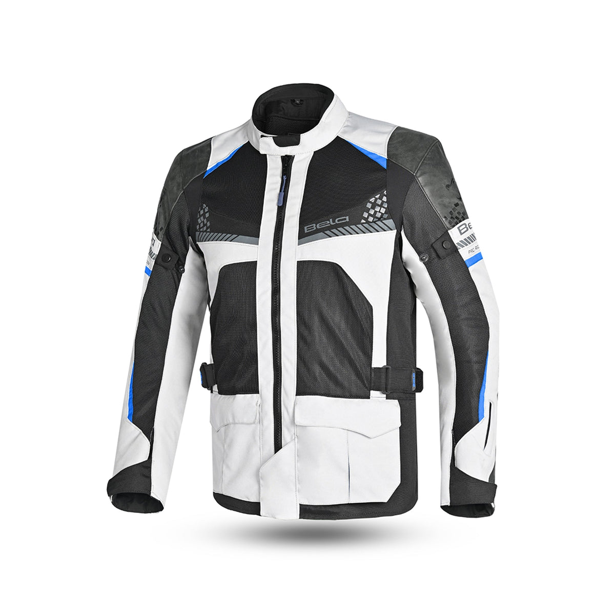 BELA - Chaqueta Textil Onsaker Hielo/Negro/Azul - SECURTEX MOTOR S.L (t/a MaximoMoto)