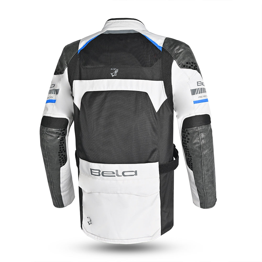 BELA - Chaqueta Textil Onsaker Hielo/Negro/Azul - SECURTEX MOTOR S.L (t/a MaximoMoto)