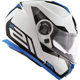 GIVI - CASCO X21 CHALLENGER SPIRIT BLANCO NEGRO AZUL - SECURTEX MOTOR S.L (t/a MaximoMoto)