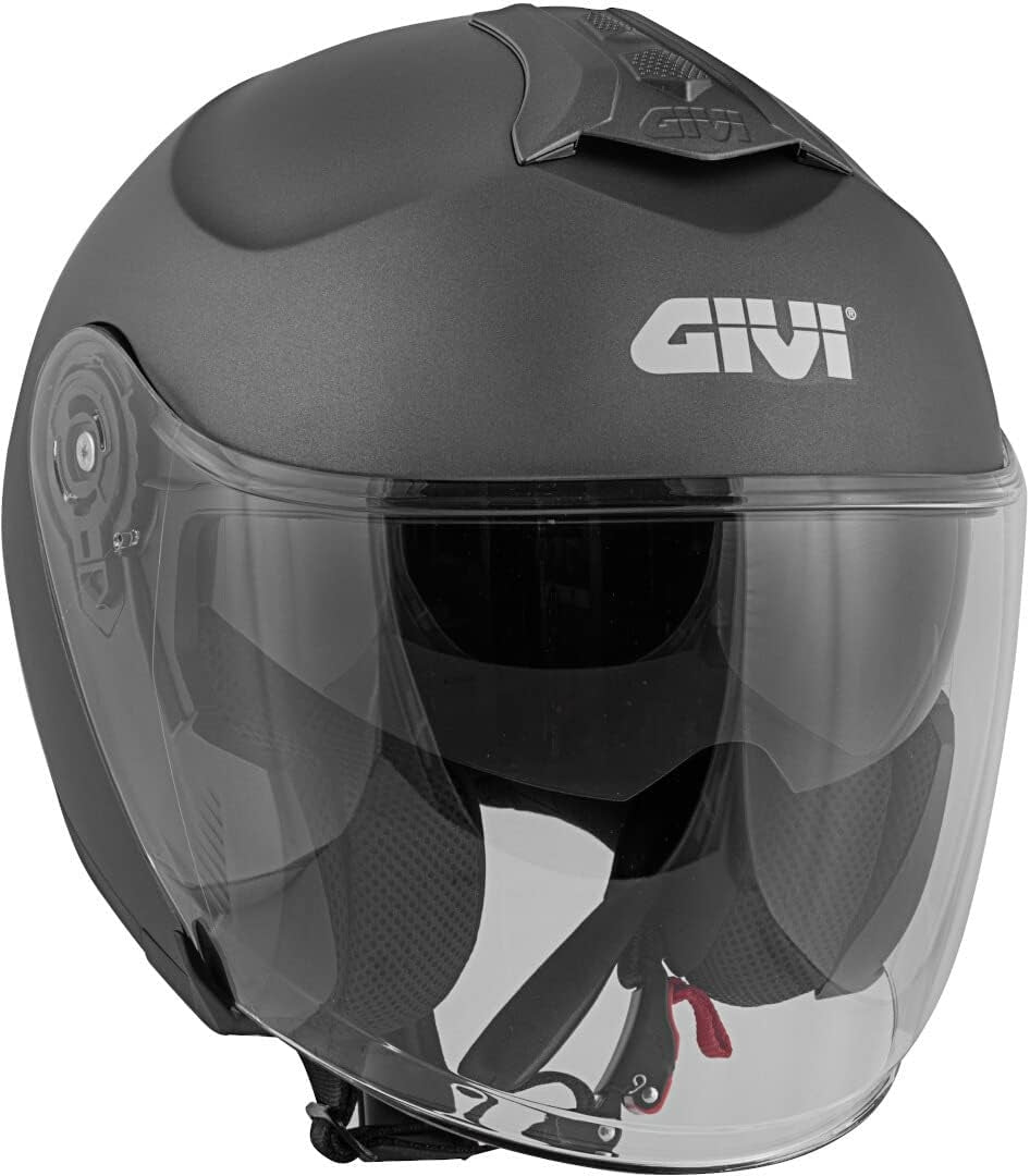 GIVI - CASCO JET X22 PLANETD HYPER NEGRO TITANIO - SECURTEX MOTOR S.L (t/a MaximoMoto)