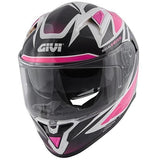 GIVI CASCO FULL 506/STOCCARDA.D/FOLLOW BLANCO/FUCSIA - SECURTEX MOTOR S.L (t/a MaximoMoto)