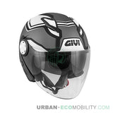 GIVI CASCO JET 123/STRATOS.D/SHADE NEGRO/TITANIO - SECURTEX MOTOR S.L (t/a MaximoMoto)