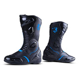 BELA - Botas Piel Strip Lady Negro/Azul - SECURTEX MOTOR S.L (t/a MaximoMoto)