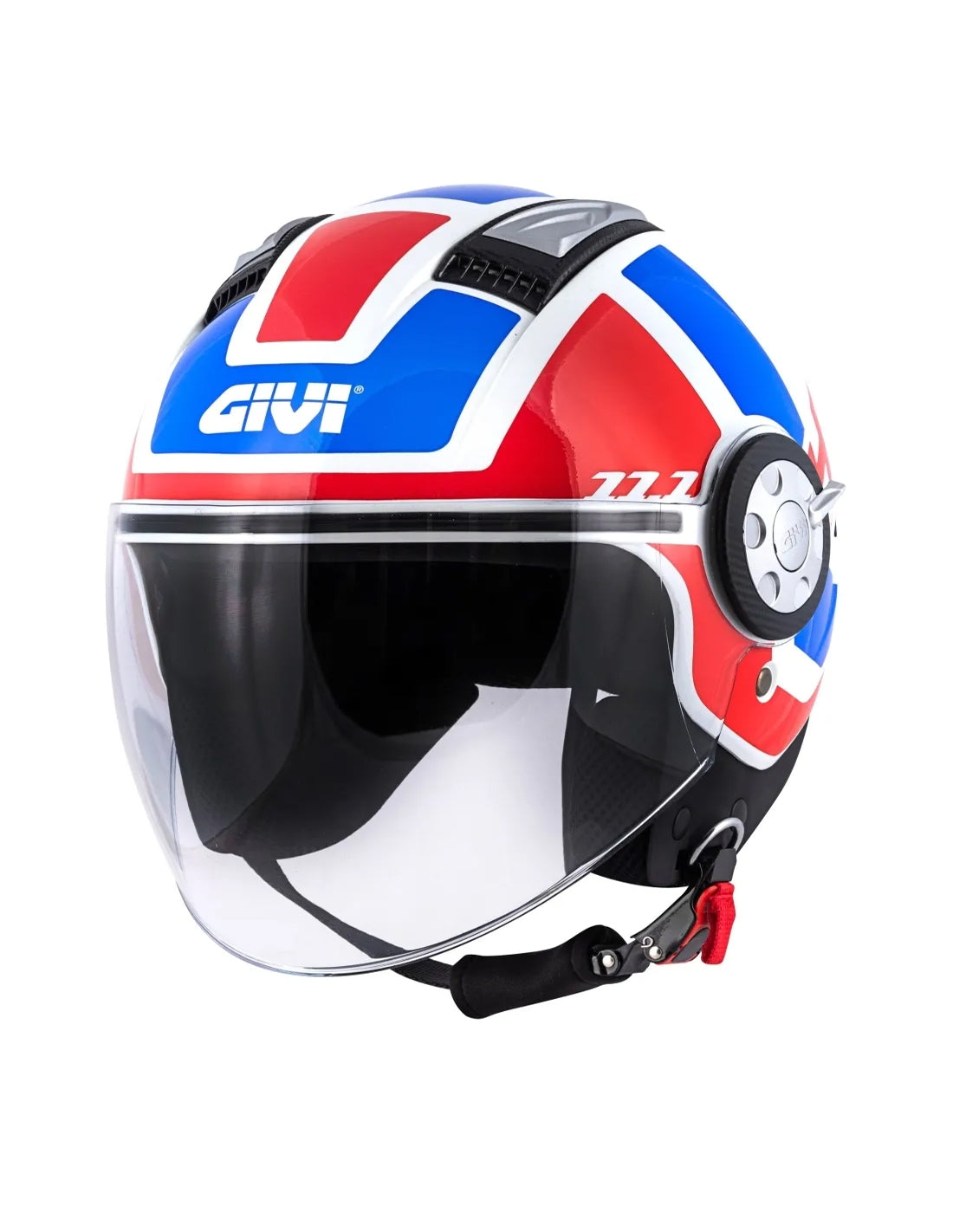 GIVI CASCO JET-R 111/AIR JET-R.D/CLASS BLANCO/ROJO/ AZUL - SECURTEX MOTOR S.L (t/a MaximoMoto)