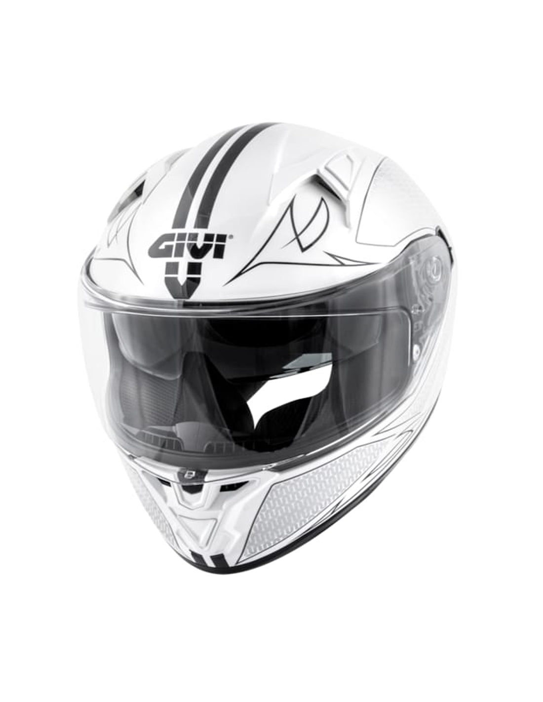 GIVI CASCO FULL 506/STOCCARDA.D/SPLINTER BLANCO/NEGRO - SECURTEX MOTOR S.L (t/a MaximoMoto)