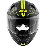 GIVI CASCO FULL 506/STOCCARDA D/SPLINTER NEGRO-MT/YELLOW - SECURTEX MOTOR S.L (t/a MaximoMoto)