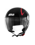 GIVI CASCO DJET 107/MINI-JD/ICARUS NEGRO/BLANCO/ROJO - SECURTEX MOTOR S.L (t/a MaximoMoto)