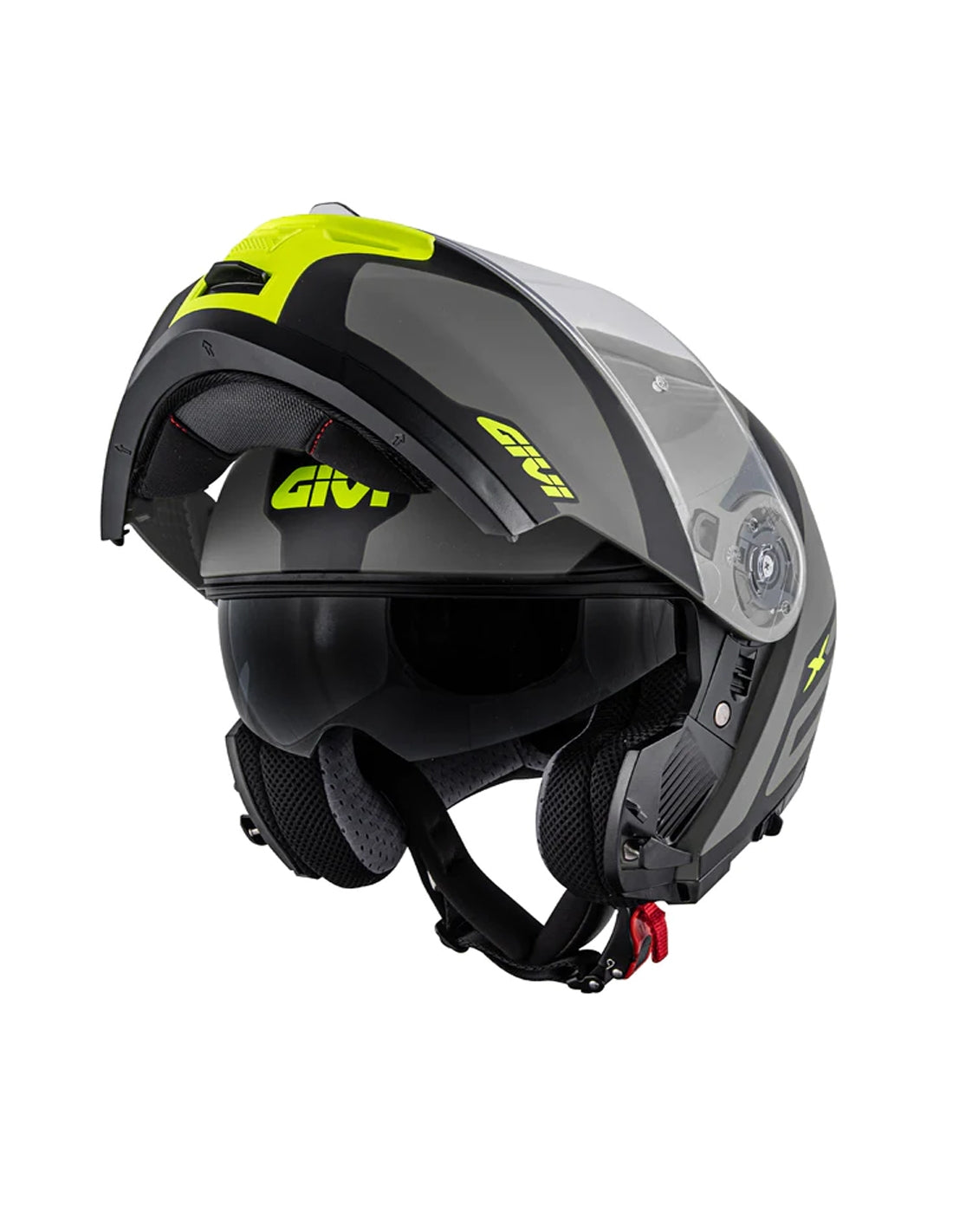 GIVI - CASCO X21 CHALLENGER SPIRIT GRIS NEGRO YELLOW - SECURTEX MOTOR S.L (t/a MaximoMoto)