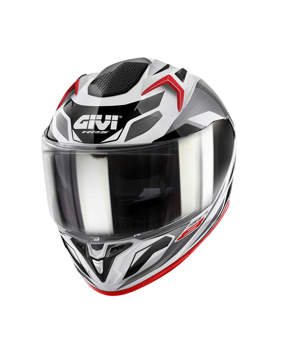 GIVI 50.8 BRAVE Moto Integral Casco Blanco Titanio Negro - SECURTEX MOTOR S.L (t/a MaximoMoto)
