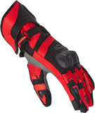 REBEL HORN - GUANTES PIEL FIGHTER BLACK/FLUO RED - SECURTEX MOTOR S.L (t/a MaximoMoto)