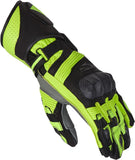 REBEL HORN - GUANTES PIEL FIGHTER BLACK/FLUO YELLOW - SECURTEX MOTOR S.L (t/a MaximoMoto)