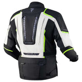 REBEL HORN - TEXTILE JACKET HIKER III BLACK/GREY/FLO YELLOW - SECURTEX MOTOR S.L (t/a MaximoMoto)