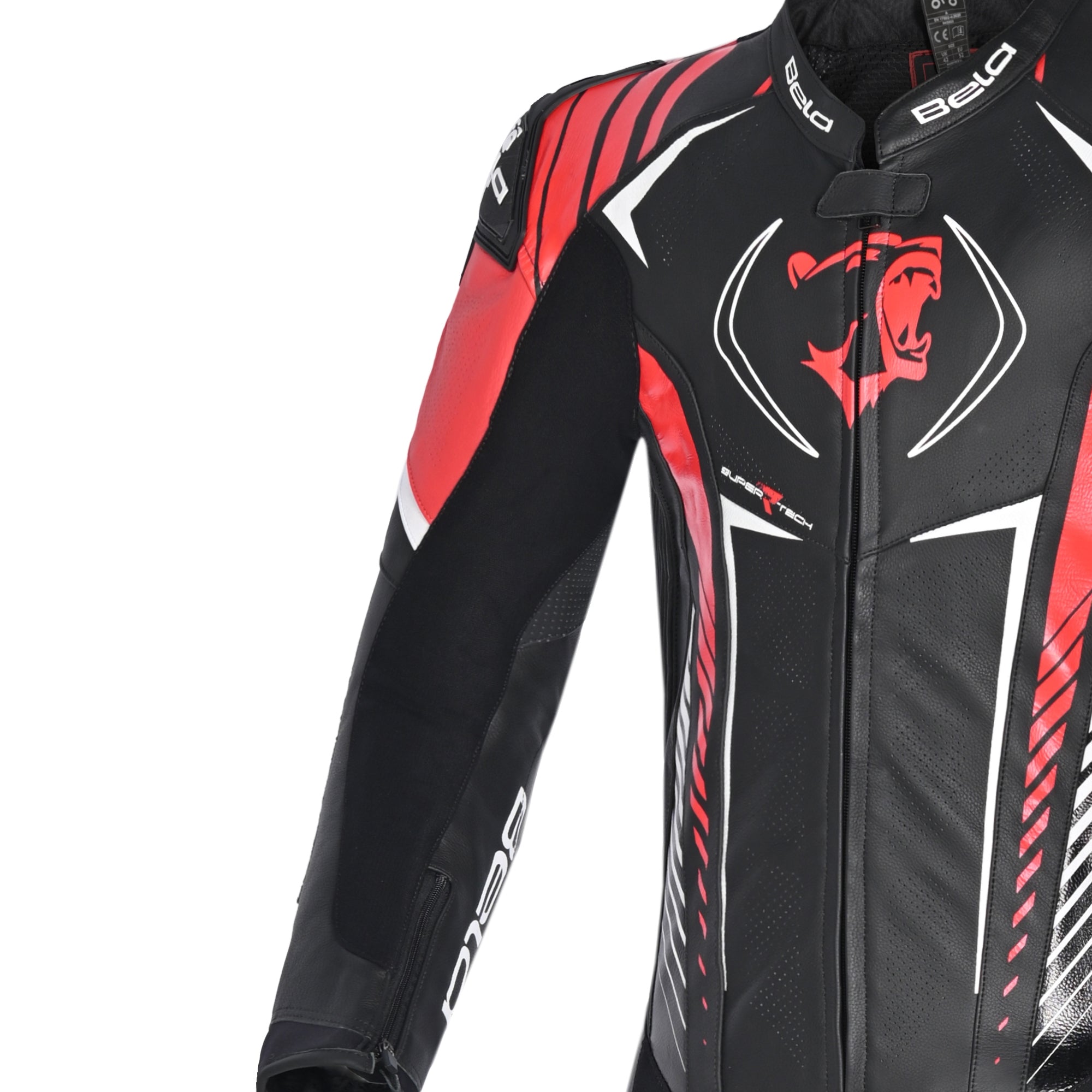 BELA-Mono 1 PC Aragone Negro/Rojo - SECURTEX MOTOR S.L (t/a MaximoMoto)