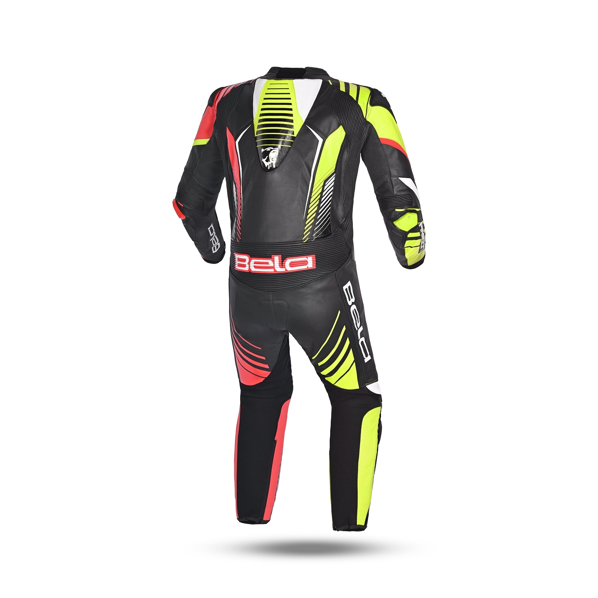 BELA-Mono 1 PC Aragone Negro/Rojo/Amarillo - SECURTEX MOTOR S.L (t/a MaximoMoto)