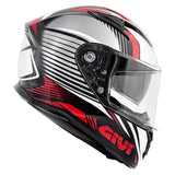 GIVI CASCO FULL 506/STOCCARDA.D/GLADE NEGRO/ROJO - SECURTEX MOTOR S.L (t/a MaximoMoto)