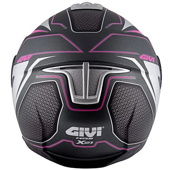 GIVI - CASCO X21 CHALLENGER SHIVER_LADY TITANI-MT FUCSIA - SECURTEX MOTOR S.L (t/a MaximoMoto)