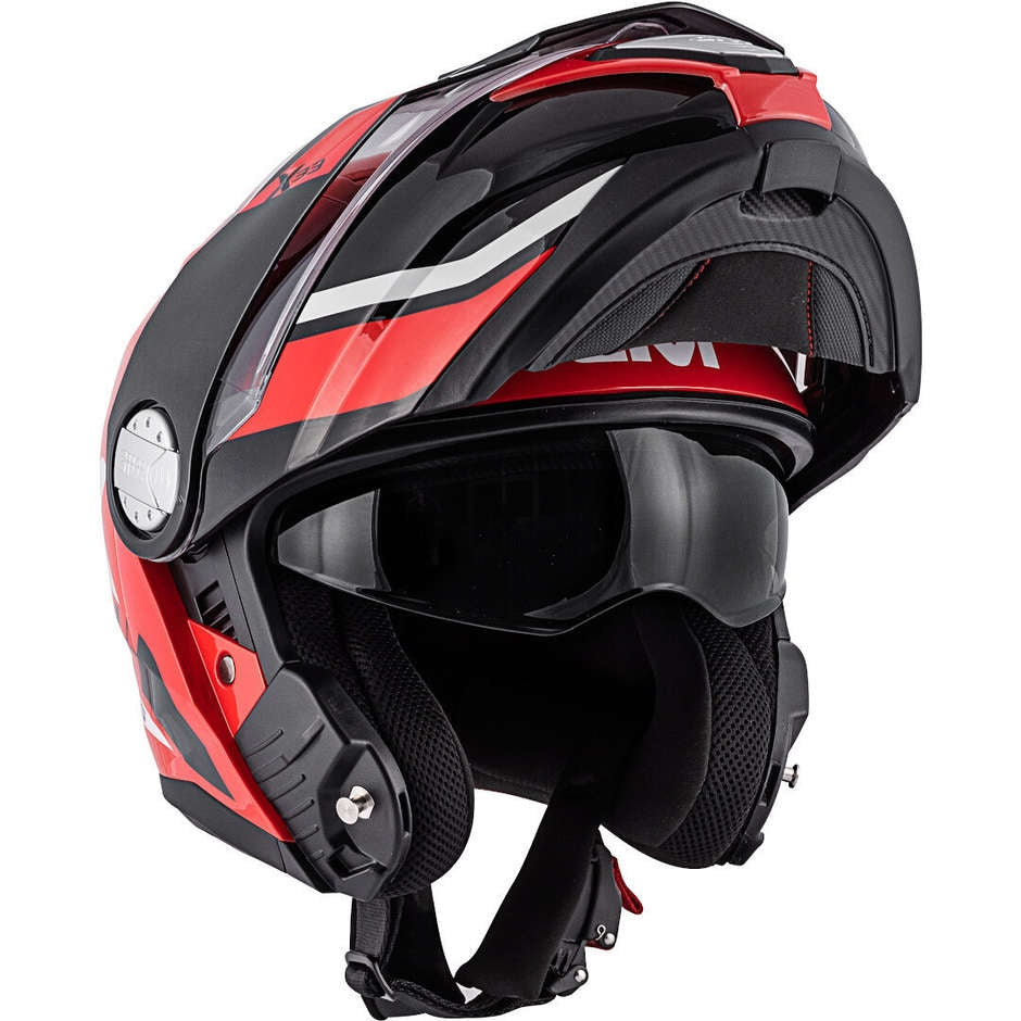GIVI CASCO MOD X33/CANYON C/PL.D/DIVISION ROJO-NEGRO - SECURTEX MOTOR S.L (t/a MaximoMoto)
