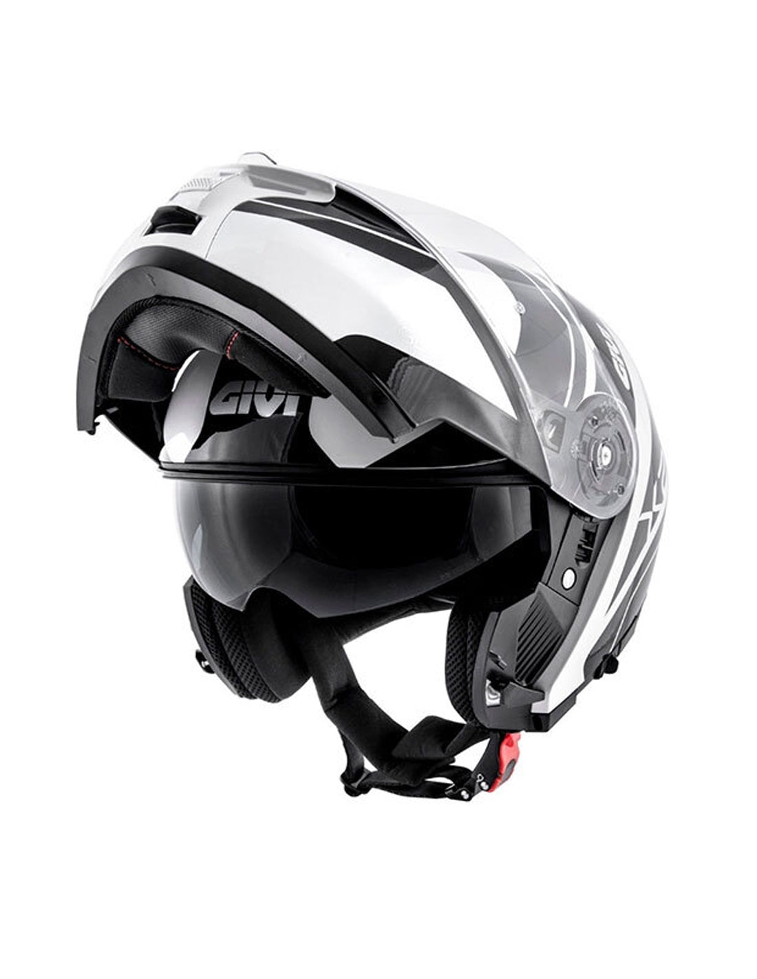 GIVI CASCO MOD X21/CHALLENGER C/PL.D/GLOBE BLANCO/NEGRO - SECURTEX MOTOR S.L (t/a MaximoMoto)