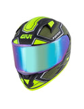 GIVI CASCO FULL 506/SPORT. LED/DEEP VERDE-MT/YELLOW - SECURTEX MOTOR S.L (t/a MaximoMoto)