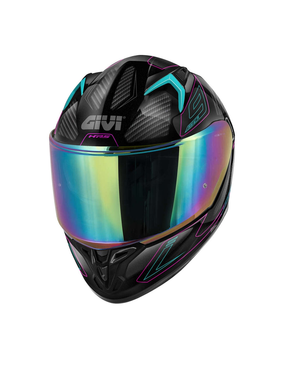 GIVI - CASCO FULL 50.9 SPORT ENIGMA LADY NEGRO-BR ROSA - SECURTEX MOTOR S.L (t/a MaximoMoto)
