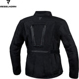 REBEL HORN - TEXTILE JACKET HIKER III LADY BLACK - SECURTEX MOTOR S.L (t/a MaximoMoto)