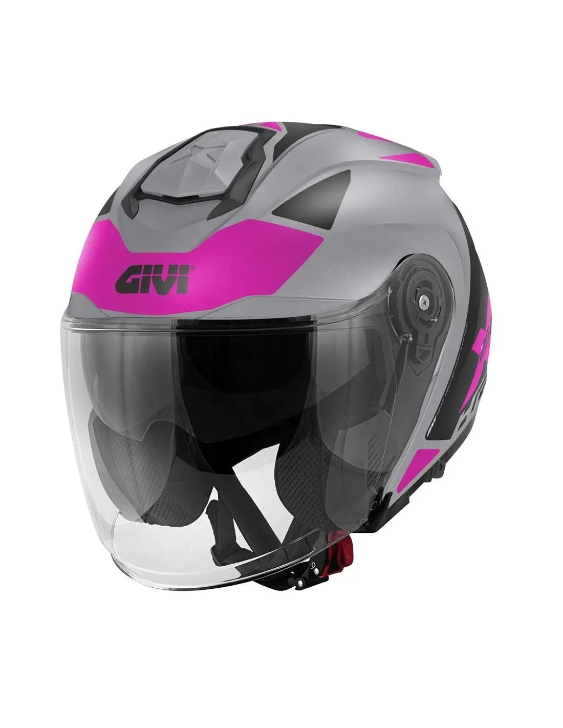 GIVI - CASCO JET X25 TARGET LADY TITAN ROSA - SECURTEX MOTOR S.L (t/a MaximoMoto)