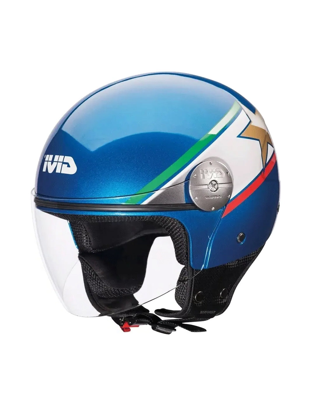 GIVI CASCO DJET 107/MINI-J.D/SOLID AZUL-ML - SECURTEX MOTOR S.L (t/a MaximoMoto)