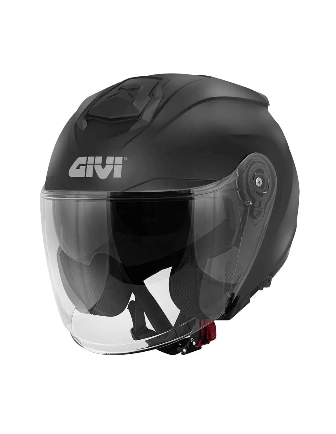 GIVI X25 Casco Moto jet Solid Mate Negro