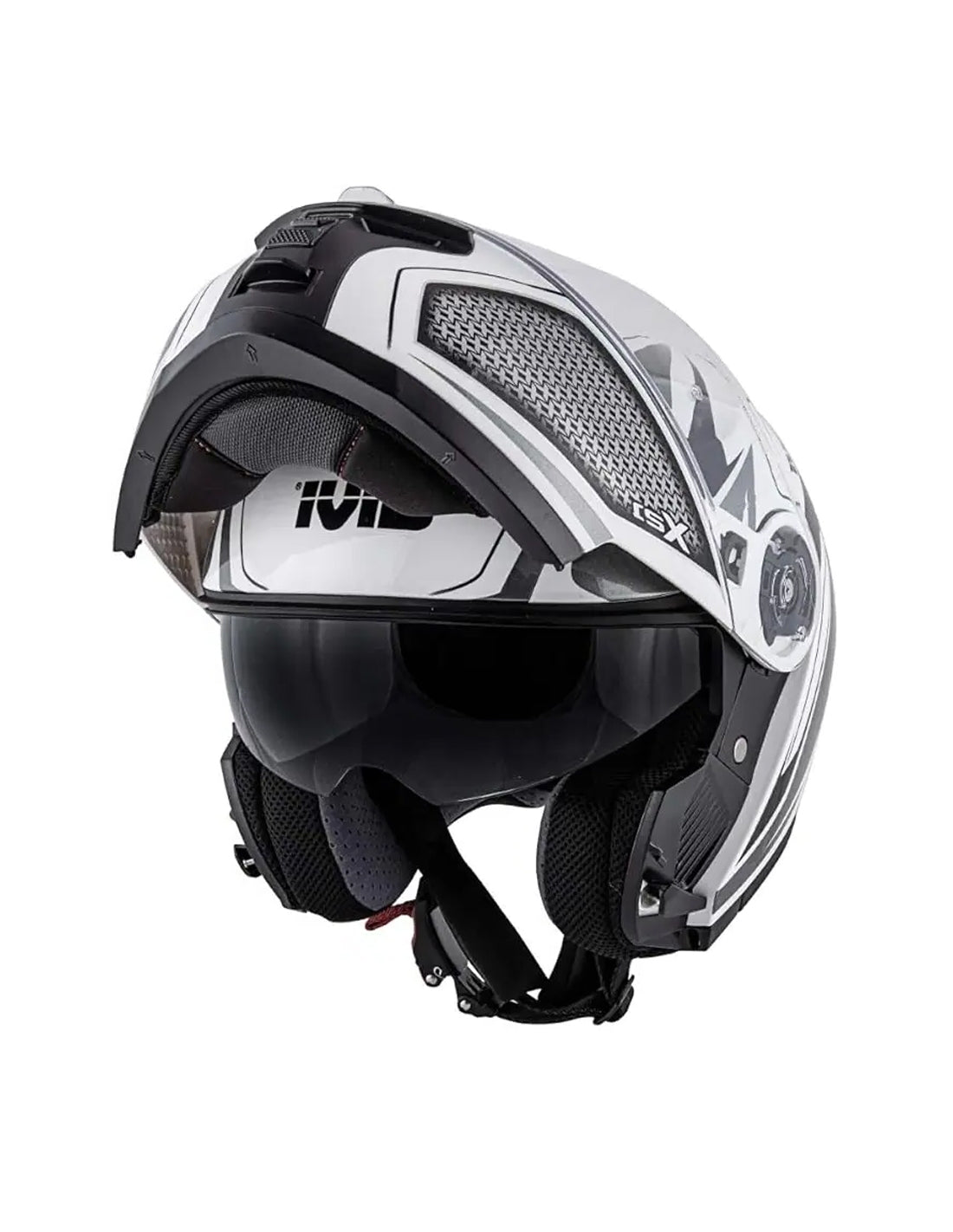 GIVI - CASCO X21 CHALLENGER SHIVER BLANCO TITANIO NEGRO - SECURTEX MOTOR S.L (t/a MaximoMoto)